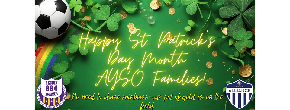 Happy St. Patrick's Day Month!